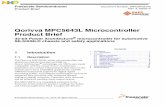Qorivva MPC5643L Microcontroller - Product Briefcache.freescale.com/files/32bit/doc/prod_brief/MPC5643...SIUL – System Integration Unit Lite SSCM – System Status and Configuration