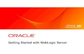 Getting Started with WebLogic Server - img.oradba.netimg.oradba.net/files/docs/02-oracle-application-server/weblogic/03... · Getting Started with WebLogic Server. 2 ... (pause/resume/insert/remove)