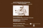 PULCINELLA - metropolitana.pt graficas/201105... · PULCINELLA Obras de Schubert, Weber, Koussevitzki e Stravinsky Orquestra Académica Metropolitana Daniel Mota fagote Margarida