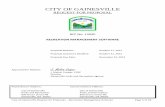 REQUEST FOR PROPOSAL - Gainesville,  · PDF fileCity of Gainesville Request for Proposals – Recreation Management Software Page 1 of 12 CITY OF GAINESVILLE REQUEST FOR PROPOSAL