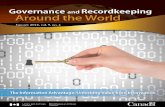 Governance and Recordkeeping Around the  · PDF fileGovernance and Recordkeeping Around the World, ... Section 3—Current Trends and Products ... Electronic Documents Act