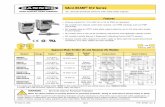 VALU-BEAM 912 Series - Allied Electronics · PDF fileVALU-BEAM® 912 Series ... depending upon the efficiency and reflective area of the retroreflector used. ... EF and RF) Rear View