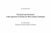 The Social Labs Revolution A New Approach to Solving Our ... · PDF fileAn Excerpt From The Social Labs Revolution A New Approach to Solving Our Most Complex Challenges by Zaid Hassan