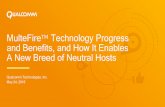 MulteFire Technology Progress and Benefits, and How It ... · PDF file5 MulteFire provides the best of both worlds LTE technology operating solely in unlicensed or shared spectrum