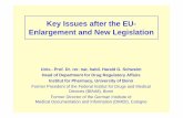 Key Issues after the EU- Enlargement and New Legislation Types of Marketing Authorization Procedures National marketing authorization Mutual Recognition Procedure Directive 2001/83/EG