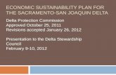 ECONOMIC SUSTAINABILITY PLAN FOR THE SACRAMENTO …deltacouncil.ca.gov/sites/default/files/documents/files/Delta... · ECONOMIC SUSTAINABILITY PLAN FOR THE SACRAMENTO-SAN JOAQUIN