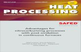 Advantages for nitrocarburizing processes with post ... · PDF fileAdvantages for nitrocarburizing processes with post oxidation ... wear resistance by high surface hardness and reduced