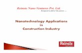 Nanotechnology Applications in Construction Industry in Construction.pdf · Nanotechnology Applications in Construction Industry. ... concrete,brick,woodandanyotherbrickbuilding ...