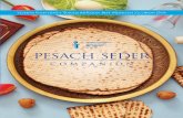 Seder Companion 5777 - download.yutorah.orgdownload.yutorah.org/2017/47166/875588.pdf · In attempting this psychological presentation and a psychopathological explanation of the