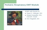 Pediatric Respiratory OMT Module - Welcome to  · PDF filePediatric Respiratory OMT Module ... Chapman’s Reflexes Viscerosomatic reflex points described by Frank Chapman, DO