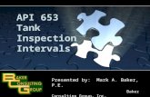 [PPT]API 653 Tank Inspection Intervals - National Petroleum ...npma-fuelnet.org/PETRO13/slides/MarkBakerNPMAAPI653In... · Web viewRBI Assessment with 10-Year Update Assessments based