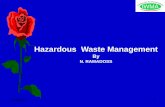 Hazardous Waste Management - iwma.in · PDF fileToxicity Waste Properties? ... petroleum, petrochemical, pesticides, fertilizers, paint, ... protocol) 10/16/2017 HW(MH&TBM)_Rules_08