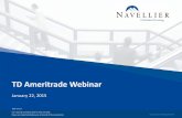 TD Ameritrade Webinar - Navellier · PDF fileNAVELLIER.COM 800.887.8671 TD Ameritrade Webinar January 22, 2015 For Financial Consultant One‐on‐One Use Only Please see important