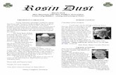 Rosin Dust - Oregon Old Time Fiddlers Association · PDF fileRosin Dust March 2014 ... that Kent and Carolyn Craig stopped by for a good ... cattle having calves and the wild animals