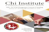 of Traditional Chinese Veterinary Medicine - tcvm.com Catalog DEA… · and course materials. Name: Title: Dr. Nancy Scanlan President of American Holistic Veterinary Association