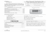 Save these instructions for future use! - Emerson   Universal Thermostat with ... Save these instructions for future use! APPLICATIONS   ... Troubleshooting 8. 2
