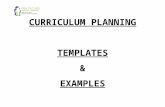 Guidelines: Short-Term Curriculum Planning for... · Web viewCURRICULUM PLANNING TEMPLATES & EXAMPLES Long-t erm Planning Siolta’s standards and the Aistear National Curriculum