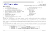 Sitronix ST7920 - · PDF fileSitronix ST7920 Chinese Fonts built in LCD controller/driver ... ST7920 LCD driver consists of 32-common and 64-segment. ... No. Name X Y 1 V0 -2548 1812