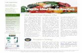 December 2013 Volume 3, Issue 3 - Lafayette Parish Master ... · PDF filefolio” (powerpoint of about ... A “Contribution Form” should be completed per ... eating habits and teaching