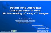 Determining Aggregate Characteristics of HMA: 3D ...uwmarc.wisc.edu/files/rilemtg2/Kutay_Rilem.pdf · • Coarse graded HMA mix ... Individual aggregate props: 3D orientation, angularity,
