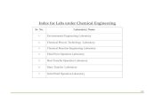 Index for Labs under Chemical Engineering - PDPUsot.pdpu.ac.in/downloads/Chemical Engg. Lab.pdf · Index for Labs under Chemical Engineering ... Absorption in sieve plate column 3