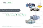 FRACTURING CHEMICALS - Nexeo · PDF fileFRACTURING CHEMICALS OIL ... Concentrated 5% active tributyl tetradecyl phosphonium chloride ... Fluid pH is dependent on loading and should