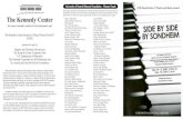 UCM Departments Of Theatre and Music present SIDE BY SIDE BY SONDHEIM ... · PDF fileUCM Departments Of Theatre and Music present SIDE BY SIDE BY SONDHEIM By Music and Lyrics Stephen