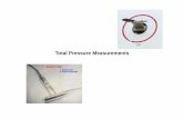 Total Pressure Measurements - Middle East Technical ...ocw.metu.edu.tr/.../content/0/AE547/AE547_4_totalpressure.pdf · Total Pressure Measurements ... The influence of orifice-over-external