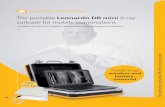 suitcase for mobile examinations - Oehm und Rehbein - · PDF file · 2015-02-24The portable X-rayLeonardo DR mini suitcase for mobile examinations ... mini suitcase can be used by