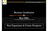 Biomass Gasification & Rice Mil · PDF fileBiomass Gasification & Rice Mills ... 26 Samrat Rice Mill (P) ... 25 Jupiter Rice Mill, Shaktigarh, Burdwan 1No.x150kW FBG 24 Ramendranath