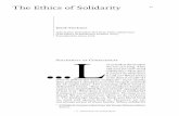 The Ethics of · PDF file39 II. TISCHNER ON SOLIDARITY is characteristic of concepts that they lend themselves to a relatively easy definition, whereas ideas always remain somewhat