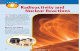 9 Radioactivityand Nuclear Reactions - LPSisite.lps.org/wmason/web/Chap09.pdf · the Sun’s energy comes from nuclear reactions in which the nuclei ofatoms ... ries and are called