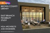 BROWN COUNTY LIBRARY EAST BRANCH FEASIBILITY · PDF filea large 800 amp electrical ... brown county library - east branch feasibility study ... brown county library - east branch feasibility