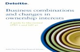 Business combinations and changes in ownership · PDF fileBusiness combinations and changes in ownership interests ... Introduction 1 ... 5.4 Accounting for a transaction that is not