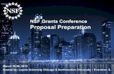 NSF Grants Conference Proposal Preparation Proposal & Award Policies & Procedures Guide • Program Web pages • Funded project abstracts • Reports and special publications •