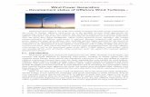 Wind Power Generation -Development status of … Heavy Industries Technical Review Vol. 50 No. 3 (September 2013) 30 |2. Development status of offshore wind turbines We began wind