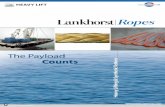 The Payload - Lankhorst  · PDF fileThe Payload Counts Heavy Lifting & Synthetic Tethers ... ABS and DNV rules. ... subsea processing units into deeper waters