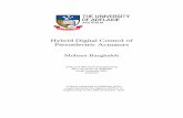 Hybrid digital control of piezoelectric actuators · PDF fileHybrid Digital Control of Piezoelectric Actuators . ... 7 Chapter 2 – Background and ... Capacitance of a piezoelectric