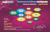 Course Booklet - JAIPUR · PDF fileIIT-JEE (Main+Advanced) ... Olympiads (Physics / Chemistry / Maths). These Classes are called BOSON ... years’ JEE Tests. The study material