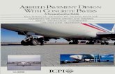 AIRFIELD PAVEMENT DESIGN WITH CONCRETE · PDF fileairfield pavement design with concrete pavers u.s. version - fourth edition - 2010 by roy d. mcqueen, p.e. ... 7.2.2 flexible pavement