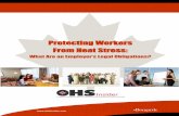 Protecting Workers From Heat Stress - OHS Insider - News ...ohsinsider.com/wp-content/uploads/2010/07/Protect-Workers-From... · 1 Protecting Workers From Heat Stress ... monitoring