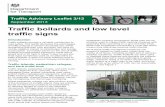 Traffic bollards and low level traffic signs - gov.uk · PDF fileTraffic bollards and low level traffic signs ... including at night and in adverse ... of any lamp lit by electricity