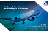 The CAA’s 5-Point Plan to Reduce Airspace Infringements · PDF fileThe CAA’s 5-Point Plan to Reduce Airspace Infringements ... •21% held a CPL or ATPL ... •Ensure instructors