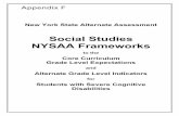 Social Studies NYSAA Frameworks - P-12 : NYSED Frameworks – Social Studies Page 2 Grade 5 Standard: 1-US and NY History Unit 6-Colonial Life and the Revolutionary War in NY State
