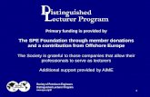 The SPE Foundation through member donations and a ... · PDF fileThe SPE Foundation through member donations and a contribution from Offshore Europe ... (Material Balance Time ...