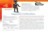 Egyptian Civilization - UCHS World Studies - Home · PDF fileEgyptian Civilization ... Akhenaton’s death, priests of the old gods reasserted their power. ... where they would live