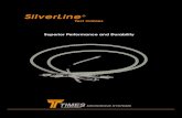SilverLine - Times Microwave · PDF fileSilverLine-LPA Low PIM Adapters 32 Times Flex Testing Method: 34 ... • SilverLine®- XF (Extra Flex) for tight areas and breadboard development