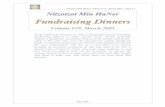 nmh fundraising dinners march 2005 - Ner · PDF fileappendix b: sample timing script for a sit-down dinner 34 appendix c: legal, insurance and taxes 35 appendix d: heritage house model