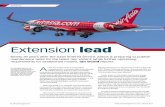 Extension lead - AJW · PDF fileExtension lead Nearly 30 years after the A320 entered service, Airbus is preparing to publish ... Airbus is also developing a fatigue monitoring programme