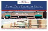 Meyer Park Shopping Center - NewQuest Properties Park Shopping Center. Retail Space for Lease - Anchor Space Available . F t B e n d T o l l R o a d e a k T l a y Galveston Bay Future